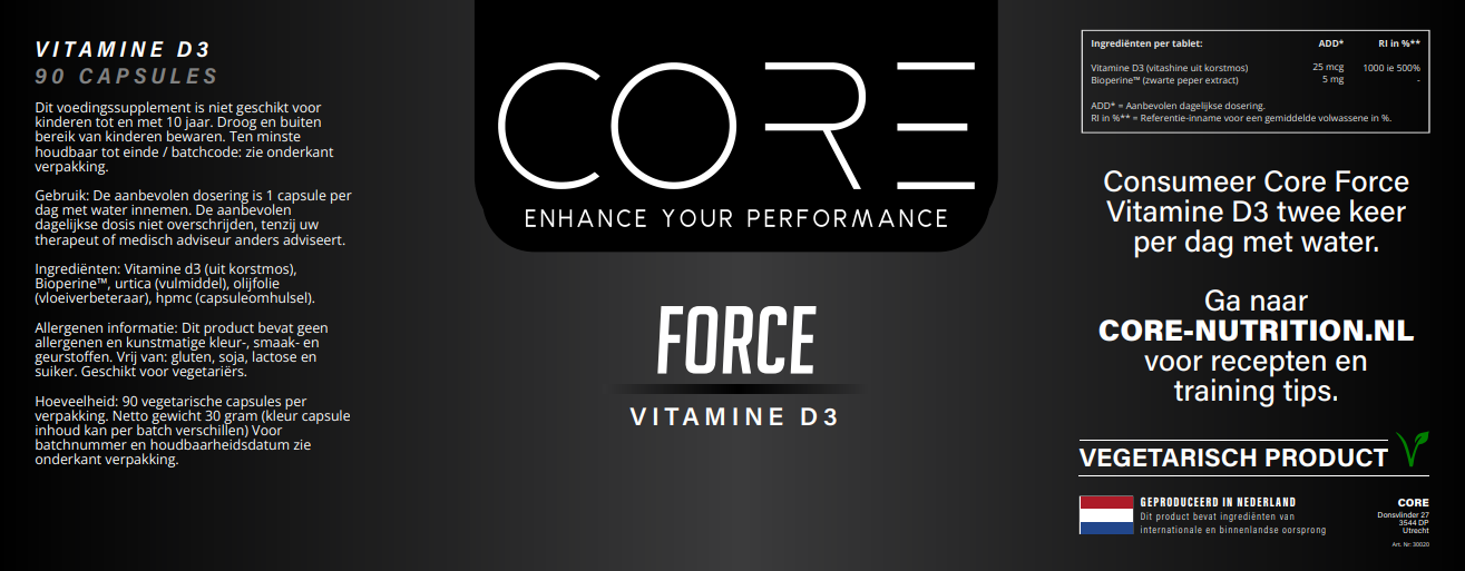 FORCE Vitamine D3