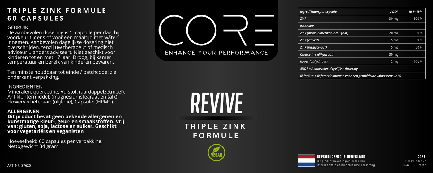 REVIVE Zink Triple Formule