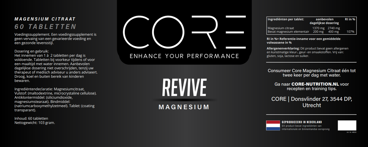 REVIVE Magnesium Citraat