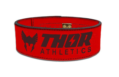 Thor Athletics Powerlift Riem Rood - Maat: XL
